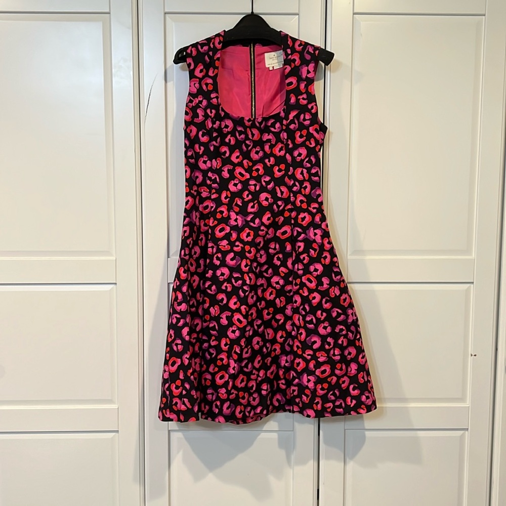 Kate Spade Pink Leopard Print Dress 🐆
